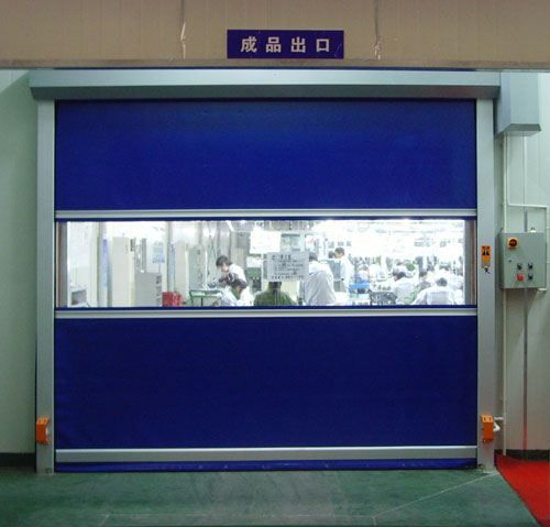 食品車(chē)間通用型快速卷簾門(mén)